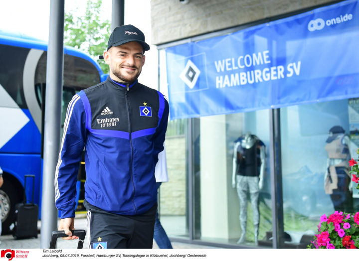 So sehen die neuen Trainingsanzüge der HSV-Profis aus