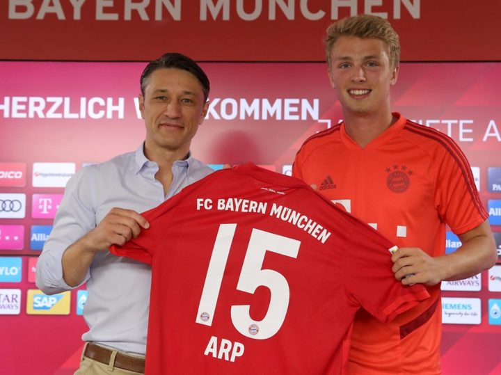 Ex-HSV-Stürmer in München vorgestellt: Arp: Wechsel war keine schwierige Entscheidung