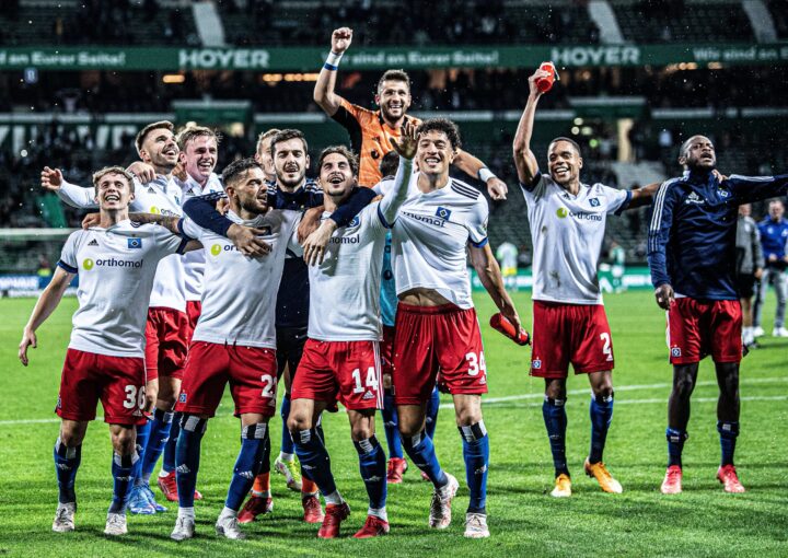Party-Bus und Glücksgefühle: So feierte der HSV seinen Derbysieg