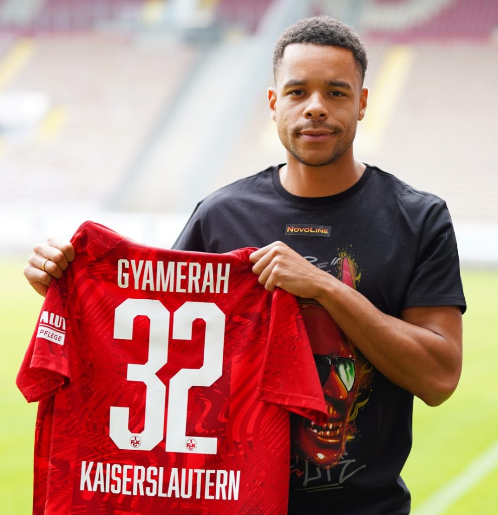 Jan Gyamerah vom 1. FC Kaiserslautern