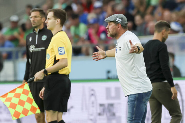 HSV-Trainer Baumgart wütet nach Hannover-Pleite gegen Schiris