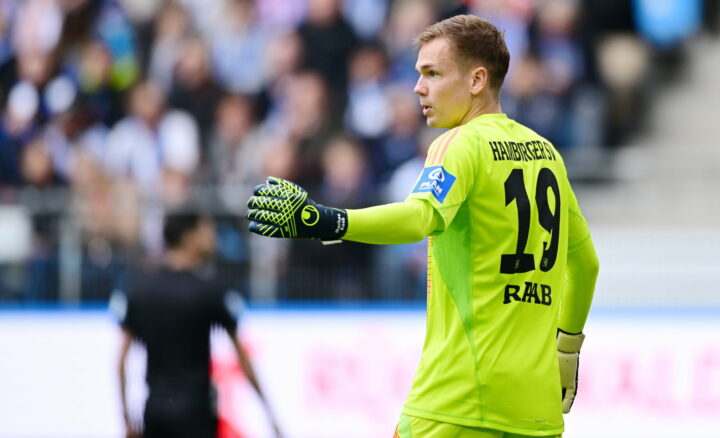 HSV-Torwart Raab nach Patzer ehrlich: „Das war zu wenig von mir“