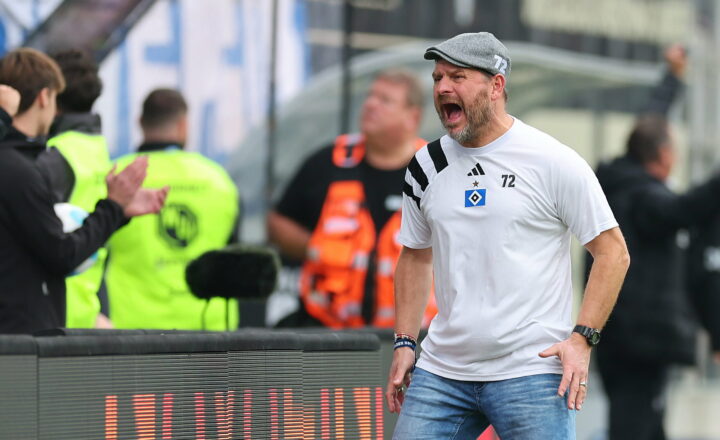 „Geht mir auf die Eier!“ HSV-Coach Baumgart attackiert Schiri