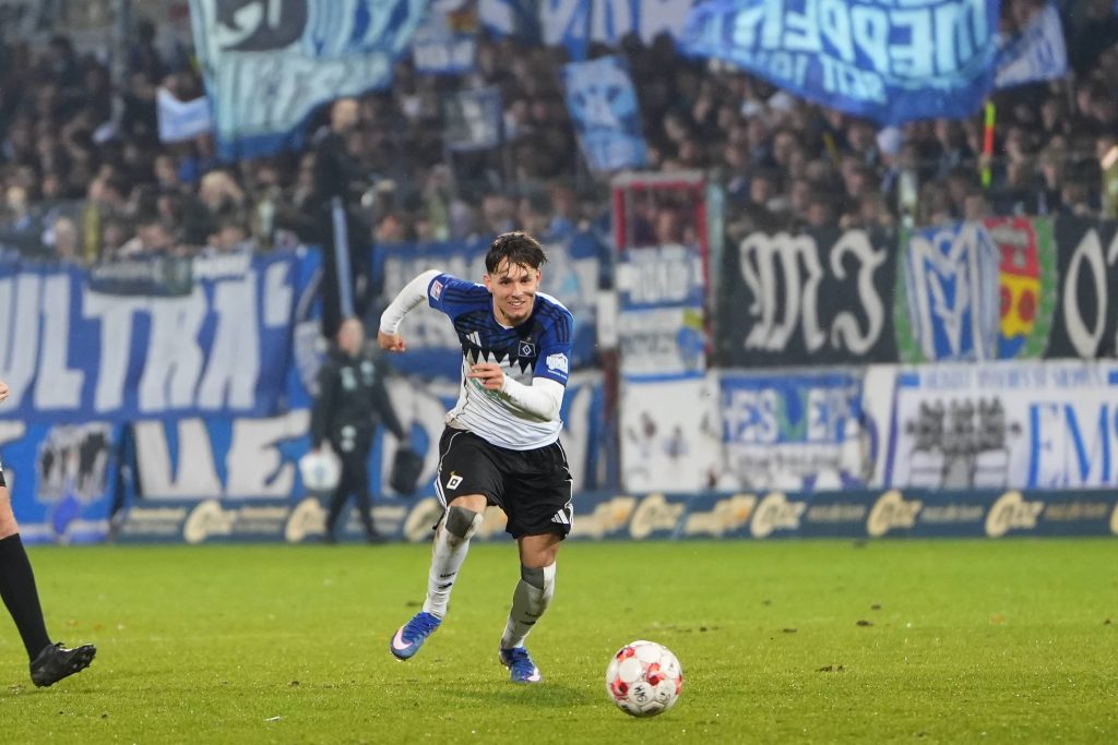 Otto Stange auf dem Spielfeld